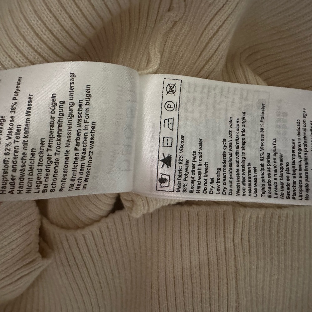 Ba&Sh Olaf ribbed pullover sweater FINAL PRICE NO OFFERS CONSIDERED - Picture 6 of 7